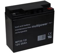Batteria al piombo Powery (multipower) MP20-12I in alternativa a FIAMM tip