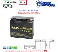 Batteria Al Piombo Ricaricabile 12V 18Ah