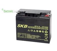 BATTERIA AL PIOMBO RICARICABILE 12V 18AH CON TERMINALI VITE/BULLONE