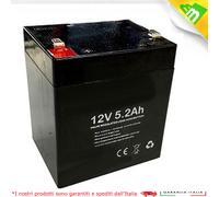 BATTERIA AL PIOMBO RICARICABILE 12V 5.2 AH come mod. FIAMM FG 20451 o 41205