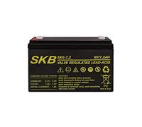 BATTERIA AL PIOMBO RICARICABILE 6V 7A CON FASTON 4.8mm SKB GBC 38620605