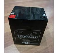 batteria al piombo ricaricabile sigillata 12 volt 4,5 ah marca extracell