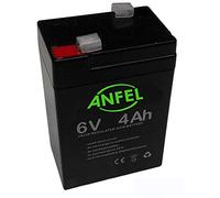 BATTERIA AL PIOMBO RICARICABILE SIGILLATA 6 VOLT 4,5Ah MARCA ANFEL