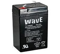 BATTERIA AL PIOMBO RICARICABILE SIGILLATA 6V 4,5Ah