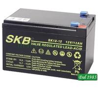 BATTERIA AL PIOMBO SKB 12V - 12 AH