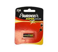 Batteria alcalina 12 V 23 A, confezione da 1 pezzo, ideale per dispositivi remoti, giocattoli e accessori elettronici.