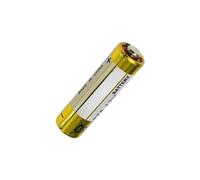 Batteria alcalina 12 V LR27A, confezione da 5 pezzi, ideale per dispositivi elettronici e giocattoli.