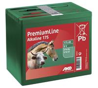 AKO - Batteria alcalina 9 V, 175 Ah, alcalina, alimentazione per recinzioni, tensione costante, lunga durata