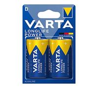 Batteria Alcalina D - LR20 (confezione da 2) ad alte prestazioni, Ø34,2x61,5 mm. Perfetto per dispositivi che richiedono lunga durata e massima potenza. Scommetti sulla sua affidabilità.
