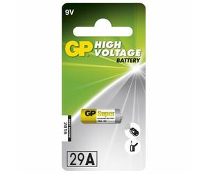 Batteria alcalina GP a celle rotonde 29A alta tensione 9V blister da 1 NEW
