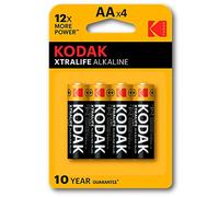 Batteria alcalina kodak xtralife aa lr6 blister * 4