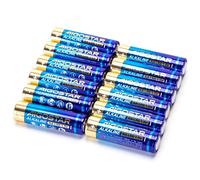 Batteria alcalina LR6 da 1,5 V, ideale per i tuoi dispositivi. Viene fornito in una confezione da 12 unità, garantendo durata e prestazioni ottimali nei dispositivi elettronici.