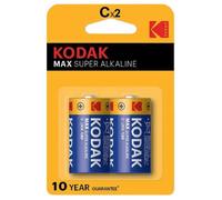 Batteria alcaline kodak max c lr14 2 unità