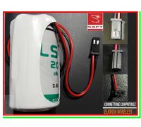 Batteria allarme ELKRON pila SAFT LSH20 3,6V 13000mAh per centrale e sirena
