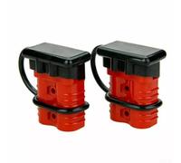 Batteria alloggiamento 175a Kit di scollegamento rapido per rimorchi a 2 pezzi Set inverter ignifughi Terminali in rame placcato argento Argani per PC Power Heavy Duty - Avere coperture per stivali in