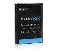 Batteria Alta Qualità BLUMAX ricambio NIKON EN-EL23 CoolPix P600 S810c 1700 mAH