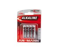 Batteria AAA ANSMANN Rossa 4x 4x Micro Alcalina NEW