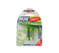 ANS DECT 2X550 - Dect, batteria NiMh, AAA (mini stilo), 550 mAh, confezione da 2
