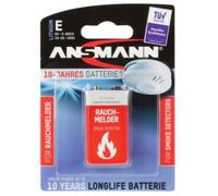 Batteria Ansmann 9V Litio uso singolo 9V Grigio Rosso