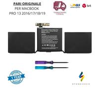 Batteria Apple MacBook MLUQ2xx/A A1713 MacBook Pro 13-Inch Core i7" Late 2016