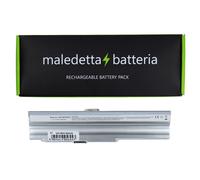 Batteria ARGENTO 10.8-11.1 V 5200 mAh per sony Vaio VPC-Z14AGJ