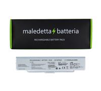 Batteria ARGENTO 10.8-11.1V 5200mAh per Sony Vaio VGN-NR380E