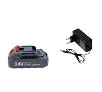 Batteria attacco makita 24v 2000mh con alimentatore