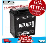 BATTERIA ATTIVATA SLA YTX7L 12V 6AH HONDA SH IE 125 150 2001 2012