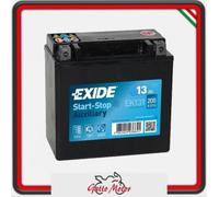 BATTERIA AUSILIARIA START E STOP BMW EXIDE EK131 12V 13AH 200 A 145x90x150m