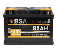 Batteria Auto 12V 85Ah +30% Potenza Avviamento Batteria Avviamento Batteria S...