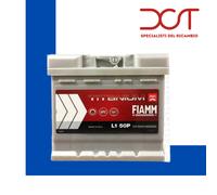 BATTERIA AUTO 50AH FIAMM L1 50P TITANIUM PRO SPUNTO 460A 207x175x190