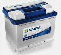 BATTERIA AUTO 60AH D24 12V. VARTA BLUE DYNAMIC 540A di spunto