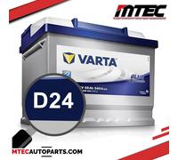 BATTERIA AUTO 60AH D24 VARTA BLUE DYNAMIC 540A NUOVA SPEDIZIONE GRATIS