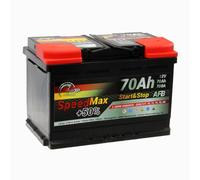 Batteria auto 70Ah AFB Speed Max Start&Stop 700A 12v L3 EFB