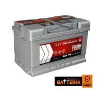 FIAMM BATTERIA TITANIUM PRO 71 AH 680A L3B 71P 7905153 278x175x175mm +DX