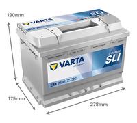 Varta Batteria per Auto - Blue Dynamic E11 - 574012068