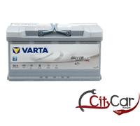 BATTERIA AUTO 95AH 850A SPUNTO VARTA AGM A5 START STOP ALFAROMEO GIULIA STELVIO