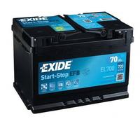 Batteria AUTO avviamento EXIDE codice EL700 BATTERIA PER AUTO START STOP