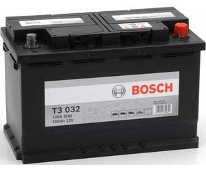 BATTERIA AUTO BOSCH 12V 100AH 720A 0092T30320 AUTOCARRO TRUCK DAILY