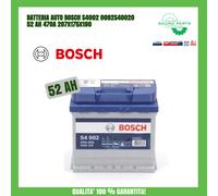 Bosch S4002 batteria per veicolo AGM (acido assorbito in microfibra di vetro) 52 Ah 12 V 470 A Auto