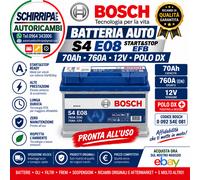 BOSCH 0 092 S4E 081 S4 Batteria 12V 70Ah 760A L3 B13 per VW GOLF VI (5K1) Ca