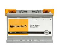 BATTERIA CONTINENTAL AUTO 80Ah 750A Positivo a Destra +DX = FIAMM 80 AH / 74 AH