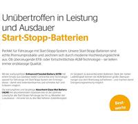 BATTERIA CONTINENTAL AUTO EFB Start&Stop 70Ah 760A FIAT 500 GIULIETTA PUNTO EVO