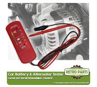 Batteria Auto E Alternatore Tester per Ford Street Ka 12v Dc Tensione Quadri