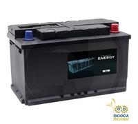 Batteria auto ENDURANCE L4 95AH 760A 12V = 100Ah DX+ Pronta 3 ANNI GARANZIA