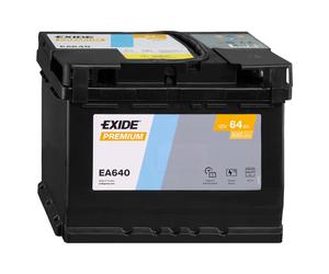 Batteria Auto Exide 64 Ah 640A 12V CARBON BOOST PREMIUM FIAMM 64Ah BOSCH VARTA 60AH