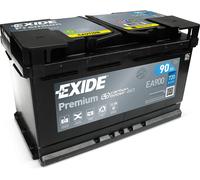 Batteria auto Exide EA900 Premium Carbon Boost 12V 90Ah 720A