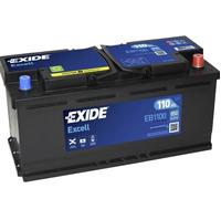 EXIDE EXCELL EB1100 BATTERIA AUTO PER AVVIAMENTO 110Ah 850A 12V POLO DESTRO