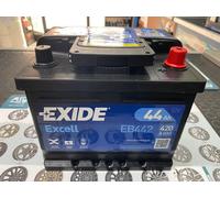 BATTERIA EXIDE EXCELL 44 AH 420 A DX per FIAT FORD VW OPEL LANCIA PEUGEOT BMW