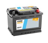 Batteria Auto Exide EB620 - 12V 62Ah 540A CCA L2 DX = ROFIBA 60540